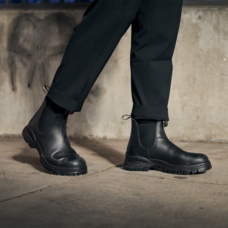Fashion Blundstone Men's Lug Chelsea Boots Black