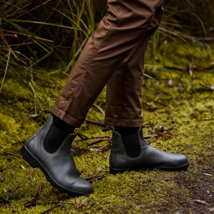 Fashion Blundstone Men's Originals Vegan Boots Steel Grey