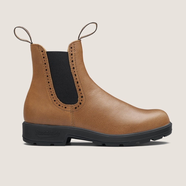 Women's Originals High Top Boots Camel Fashion Blundstone
