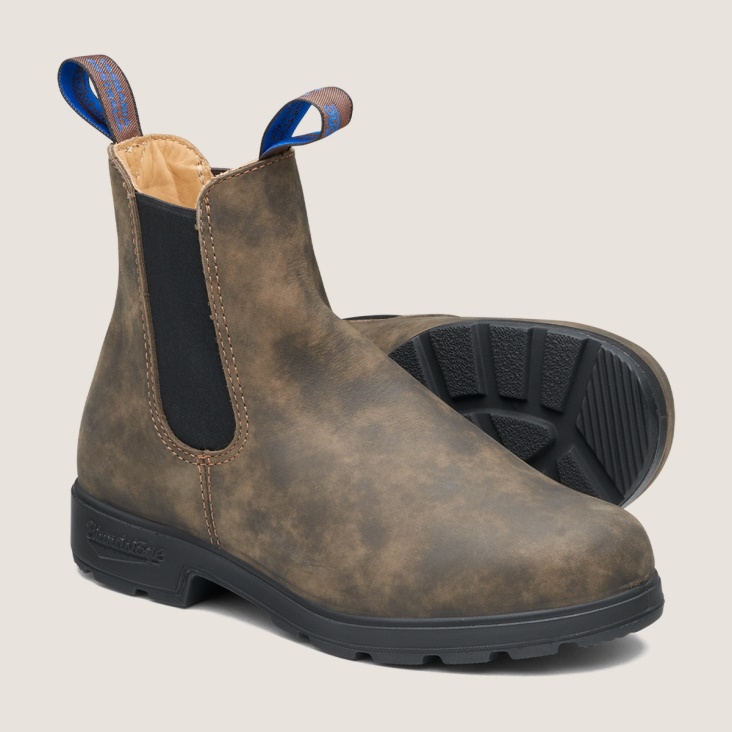 Women's Thermal High Top Boots Rustic Brown Fashion Blundstone