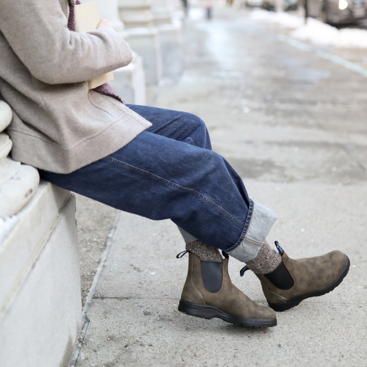 Women's All-Terrain Thermal Chelsea Boots Rustic Brown Fashion Blundstone
