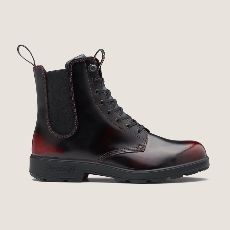 Women's Originals Lace Up Boots Bordeaux Brush Fashion Blundstone