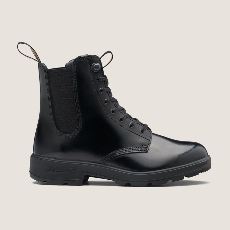 Women's Originals Lace Up Boots Black Brush Fashion Blundstone