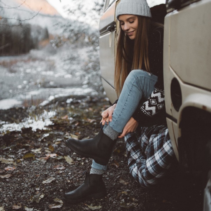 Women's Fashion Blundstone Originals Chelsea Boots Black