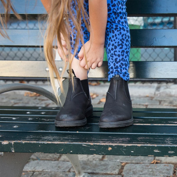 Kids' Series Chelsea Boots Black Fashion Blundstone
