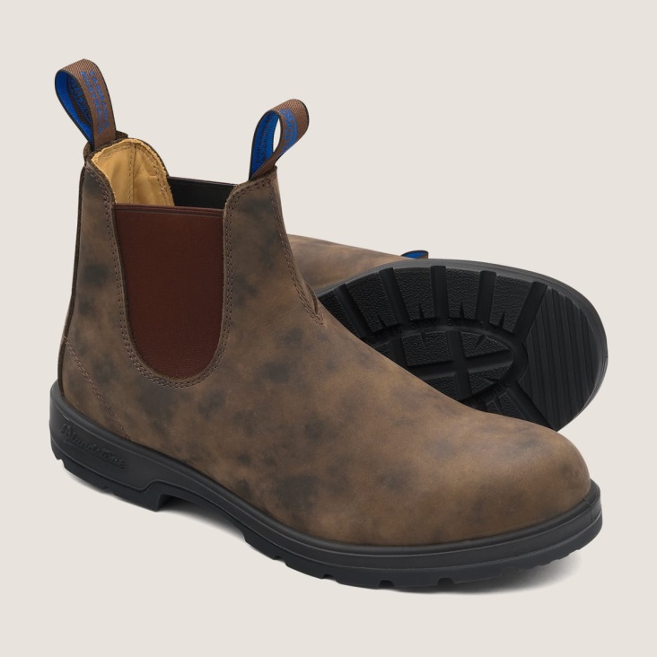 Women's Thermal Chelsea Boots Rustic Brown Fashion Blundstone