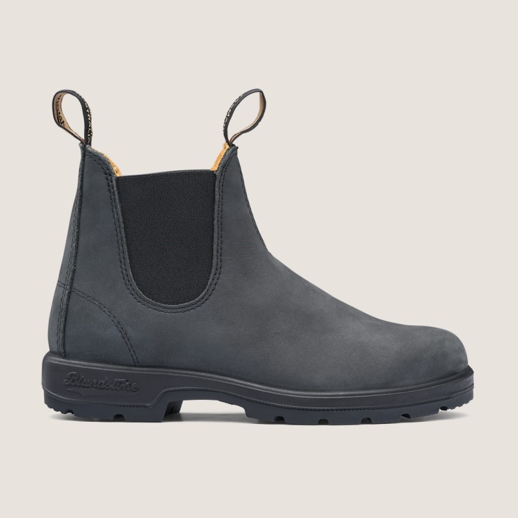 Men's Classics Chelsea Boots Rustic Black Fashion Blundstone