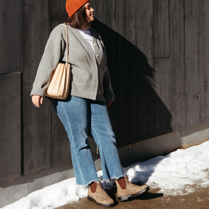 Women's Classics Chelsea Boots Rustic Brown Fashion Blundstone