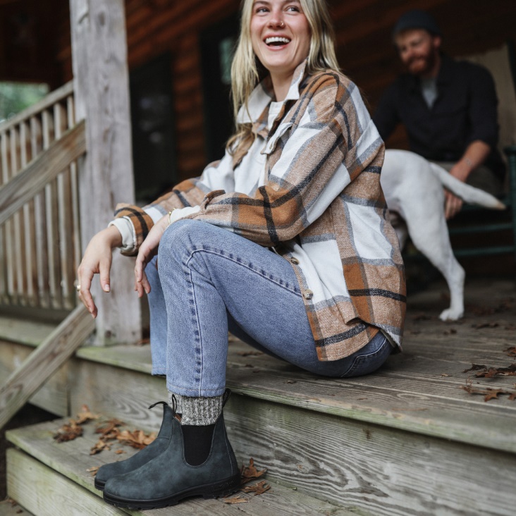 Fashion Blundstone Women's Classics Chelsea Boots Rustic Black