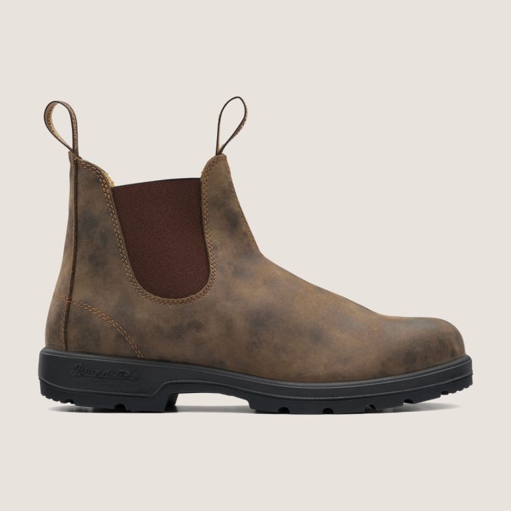 Men's Classics Chelsea Boots Rustic Brown Fashion Blundstone
