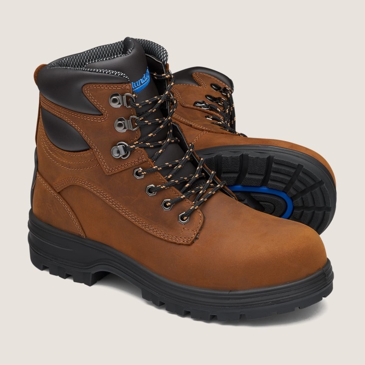 Work Series Lace Up Boots Crazy Horse Fashion Blundstone