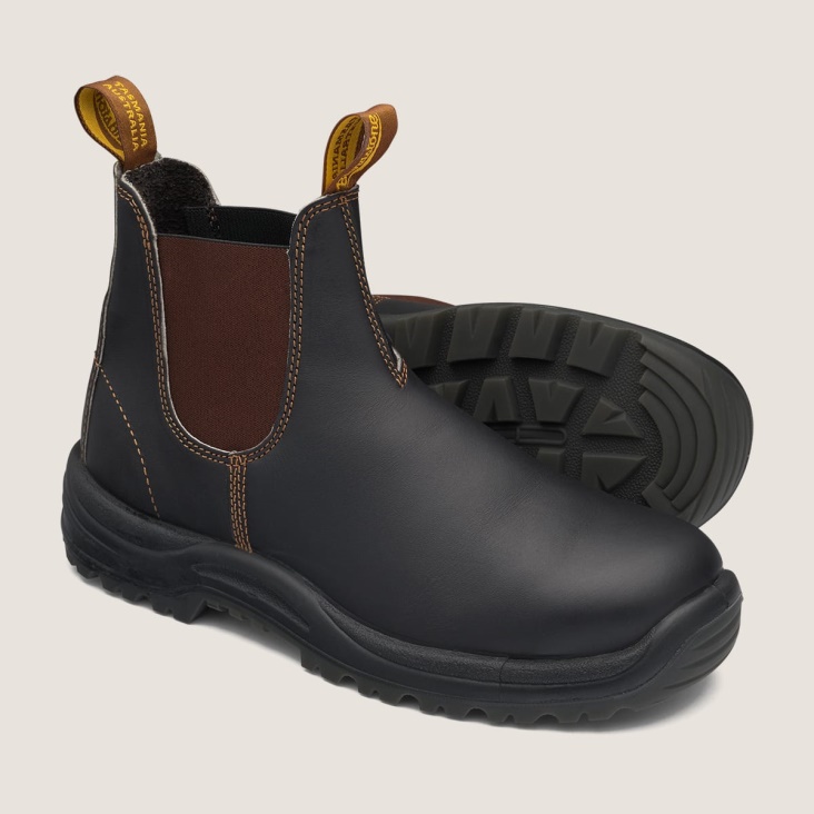 Work Series Chelsea Boots Stout Brown Fashion Blundstone