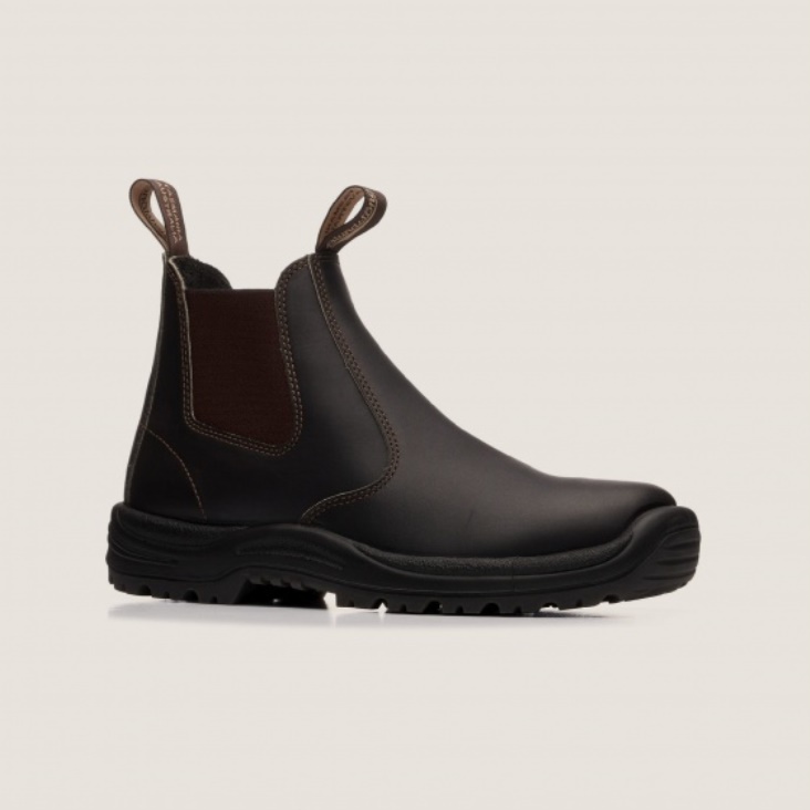 Work Series Chelsea Fashion Blundstone Boots Stout Brown