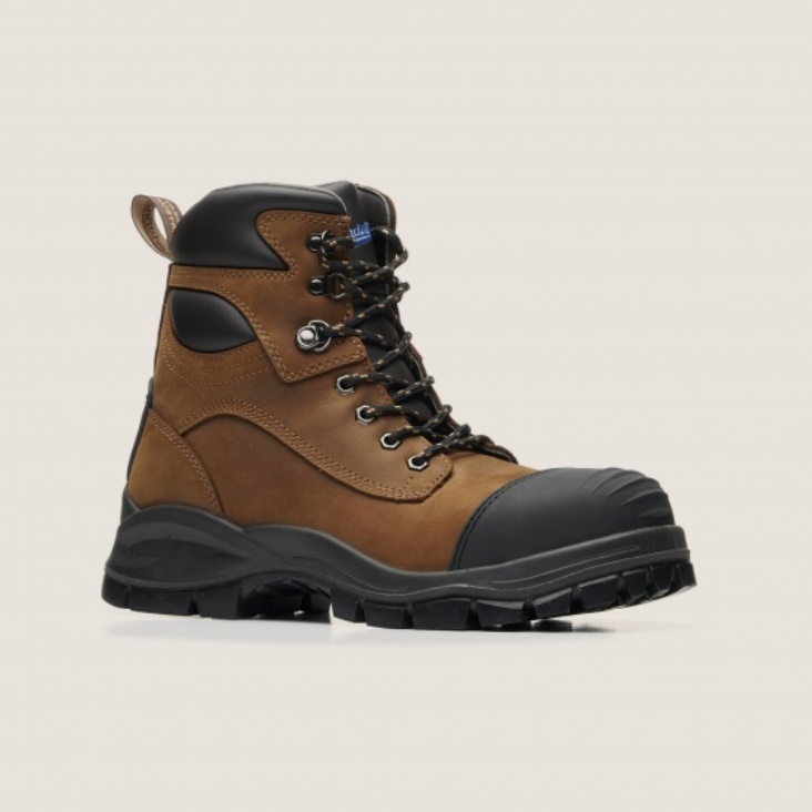 Work Series Zip Up Boots Crazy Horse Fashion Blundstone