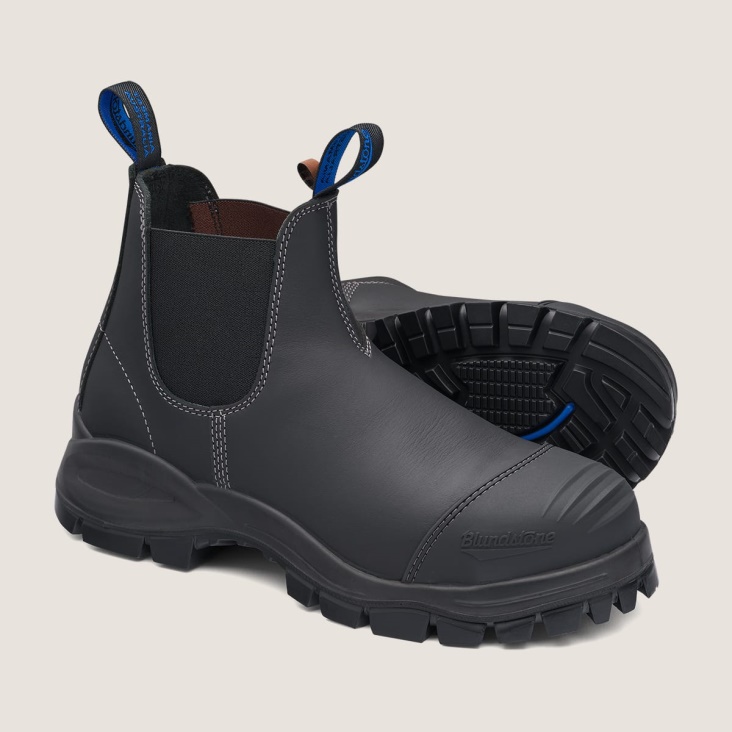 Fashion Blundstone Extreme Series Work Boots Black