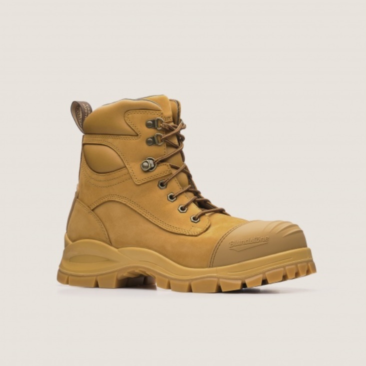 Fashion Blundstone Work Series Zip Up Boots Wheat