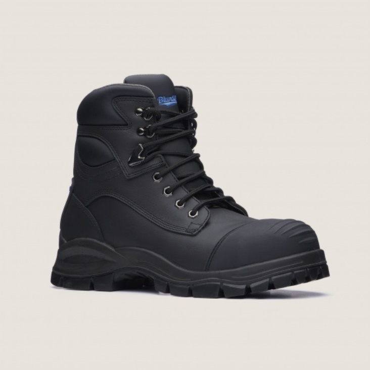 Work Series Zip Up Boots Black Fashion Blundstone