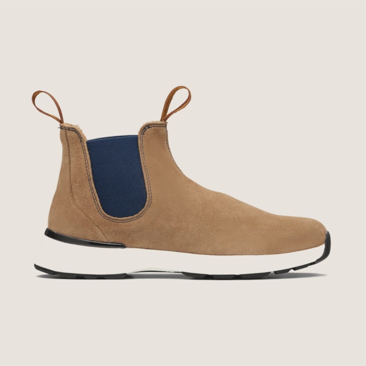 Women's Active Chelsea Boots Sand/Navy Fashion Blundstone