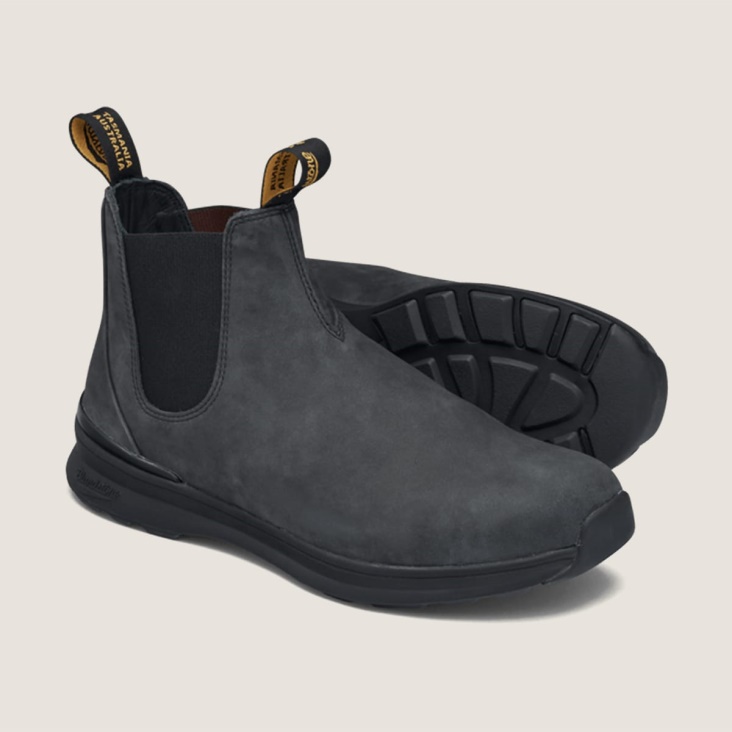 Women's Active Chelsea Boots Rustic Black Fashion Blundstone