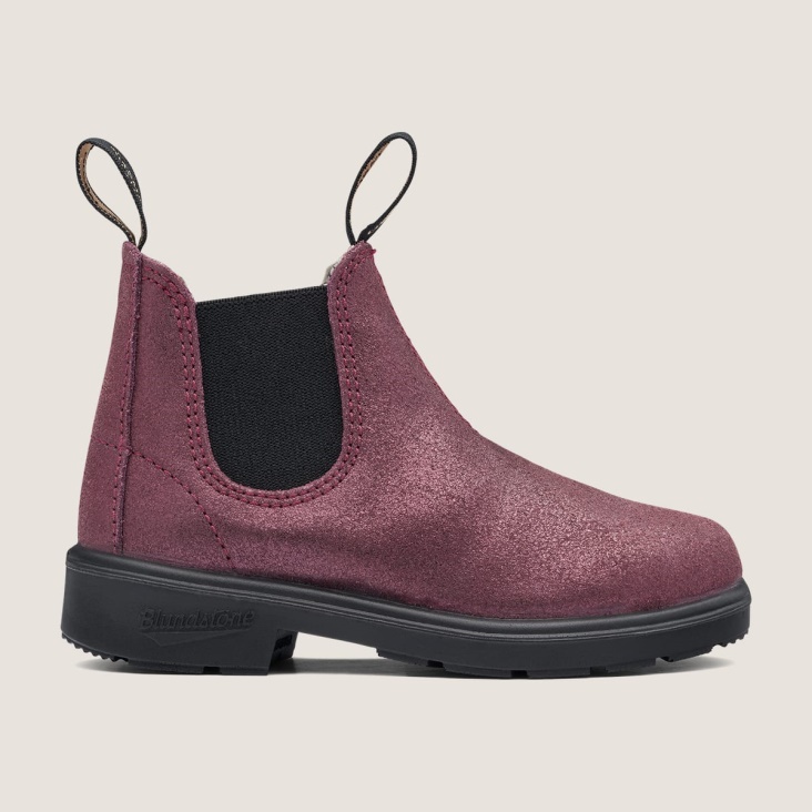 Fashion Blundstone Kids' Series Chelsea Boots Rose Pink